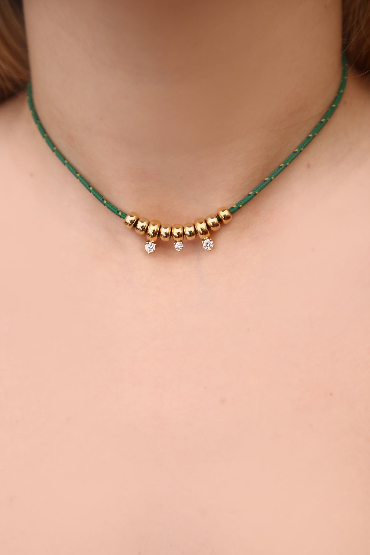 Sun-Kissed Halo Necklace